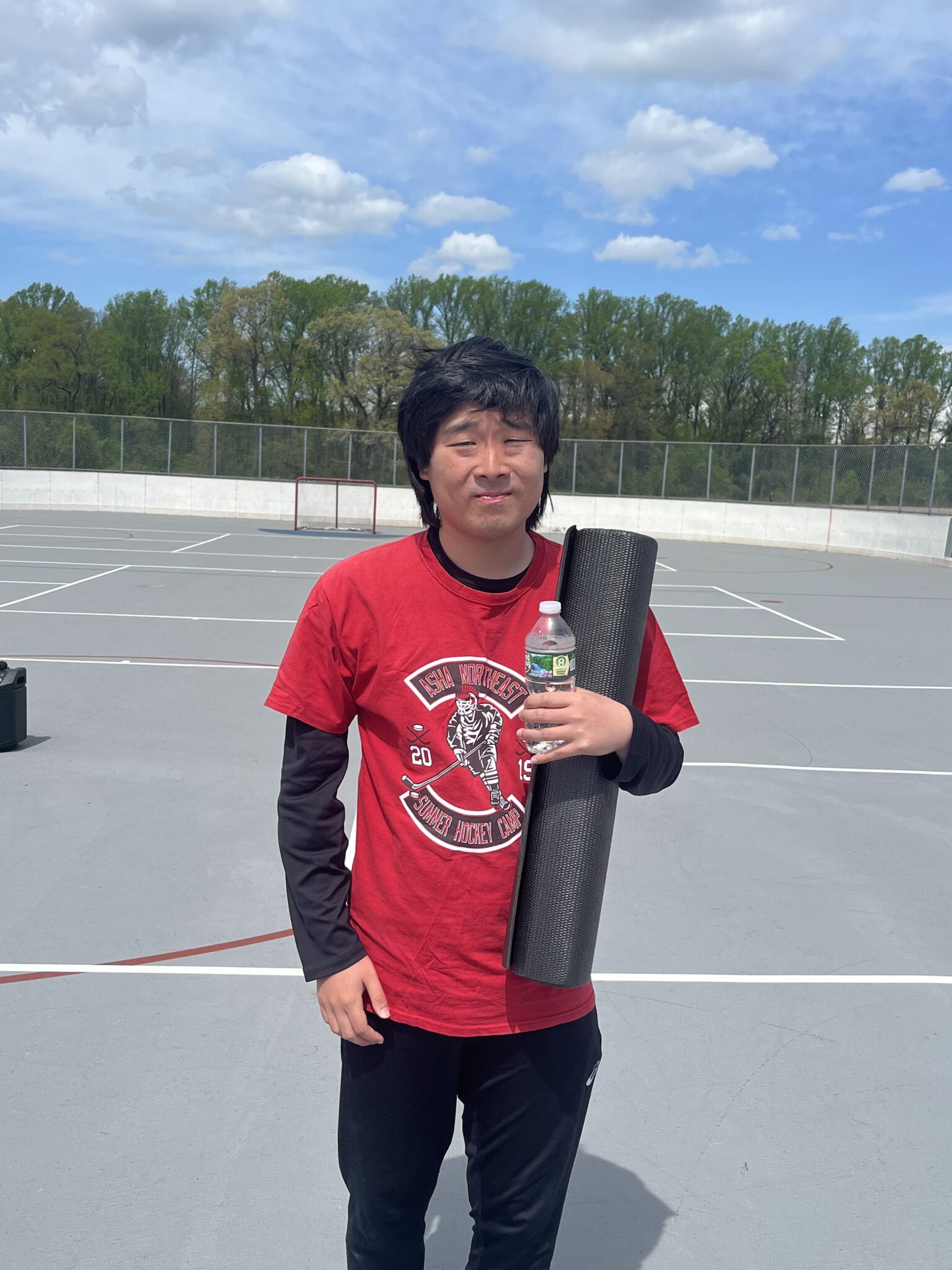 People with special needs at the iStrive Community's "Yoga, Exercise and FUN!" event.