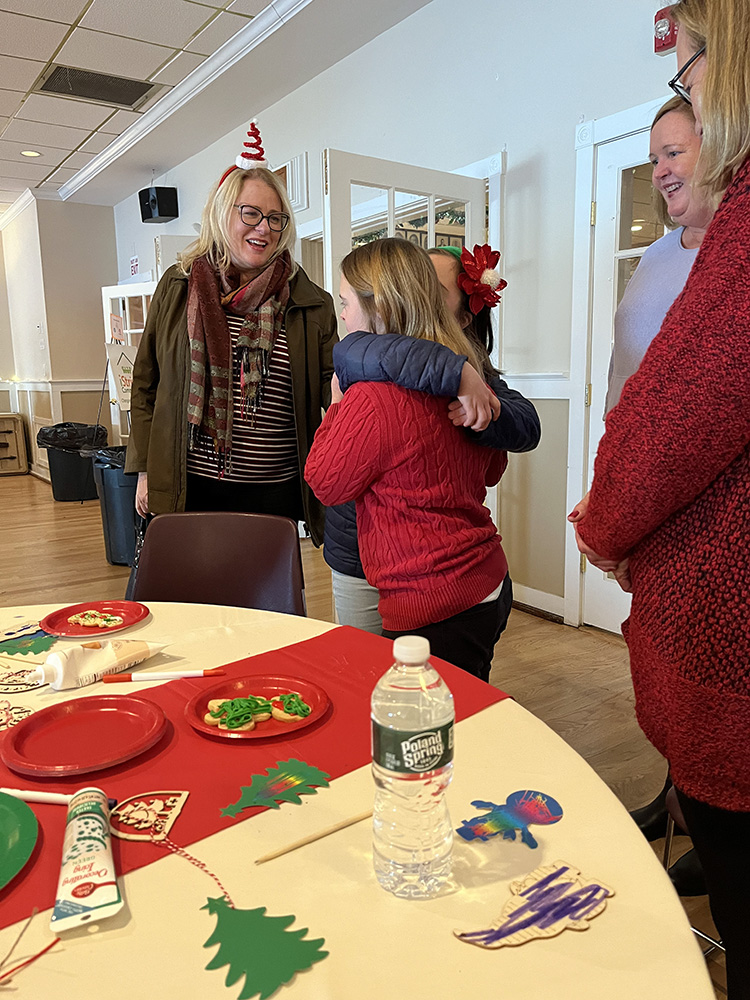 People with special needs at the iStrive Community's "Holiday Festival" 2022 event.