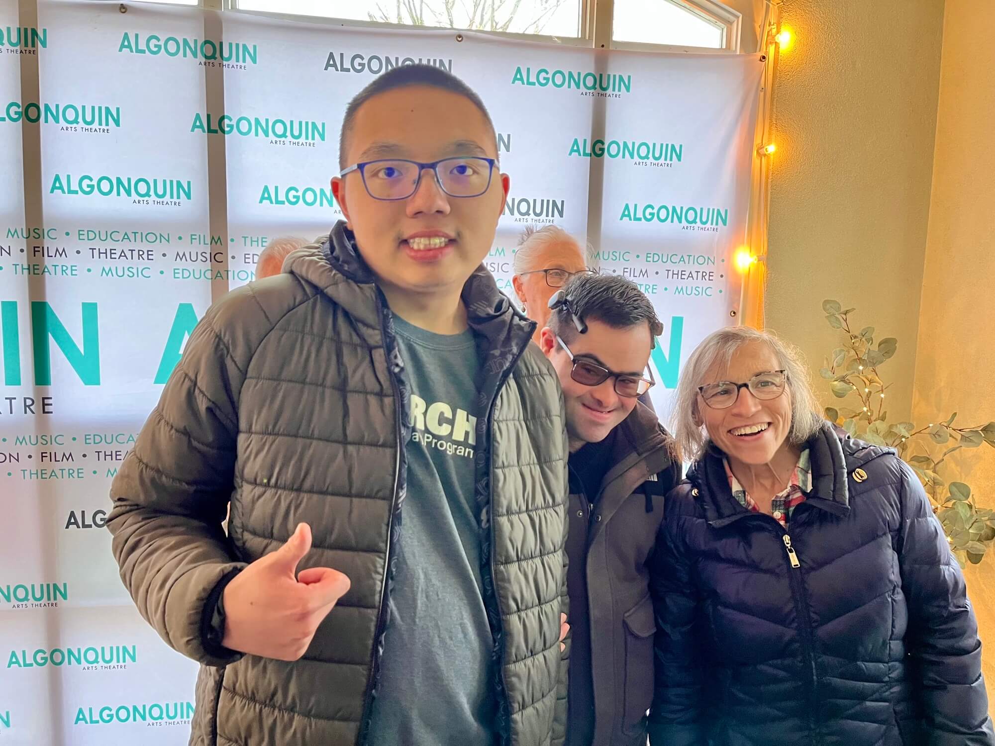 People with special needs at the iStrive Community's "Footloose" event.