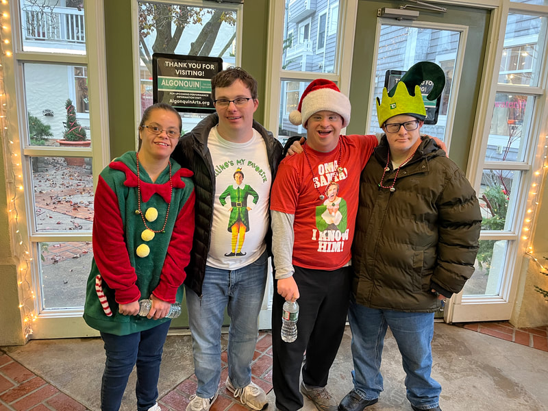 People with special needs at an iStrive Community event.