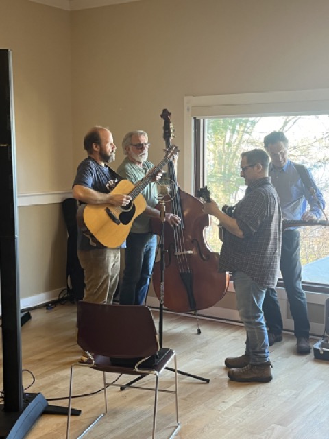 People with special needs at the iStrive Community's "Art @ The Elks Club" event.