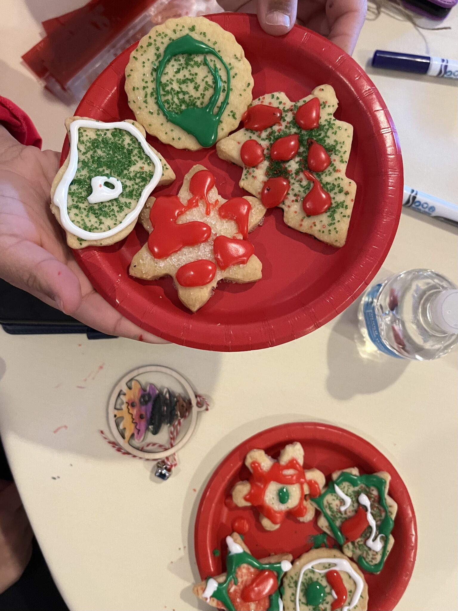 People with special needs at the iStrive Community's "Holiday Festival" 2022 event.