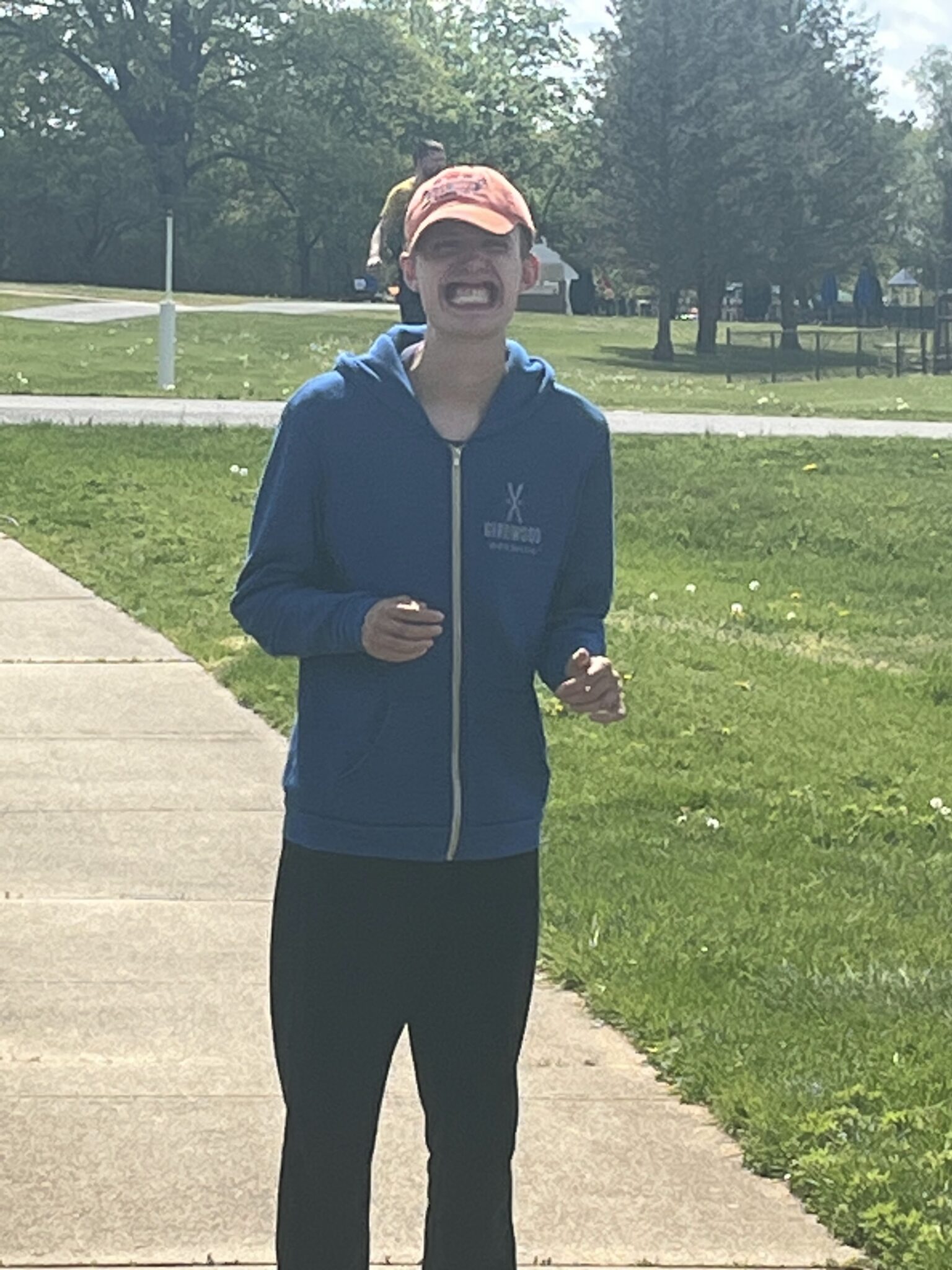 People with special needs at the iStrive Community's "Yoga, Exercise and FUN!" event.