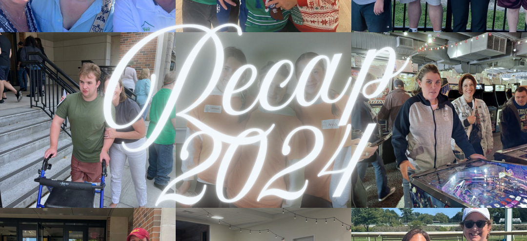 Collage of people with special needs at iStrive Community events.