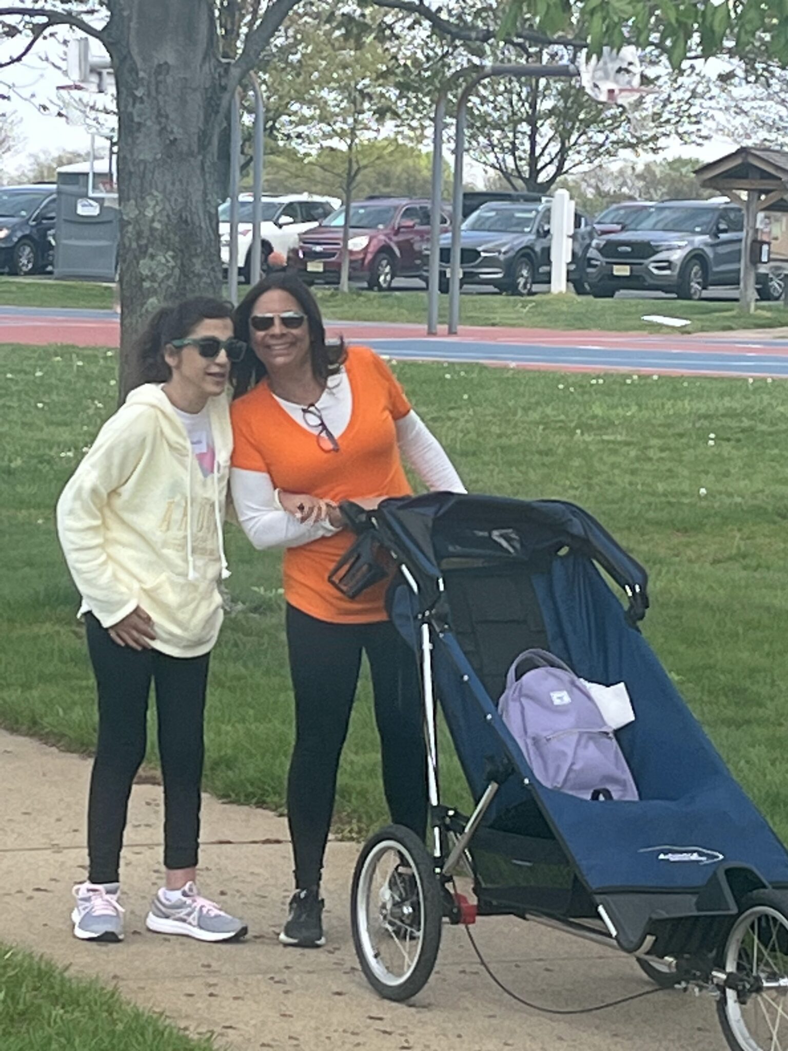 People with special needs at the iStrive Community's "Yoga, Exercise and FUN!" event.