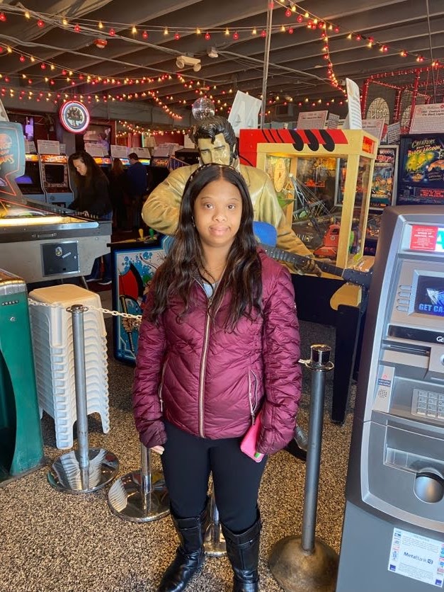 People with special needs at the iStrive Community's "Fun in Asbury Park" event.