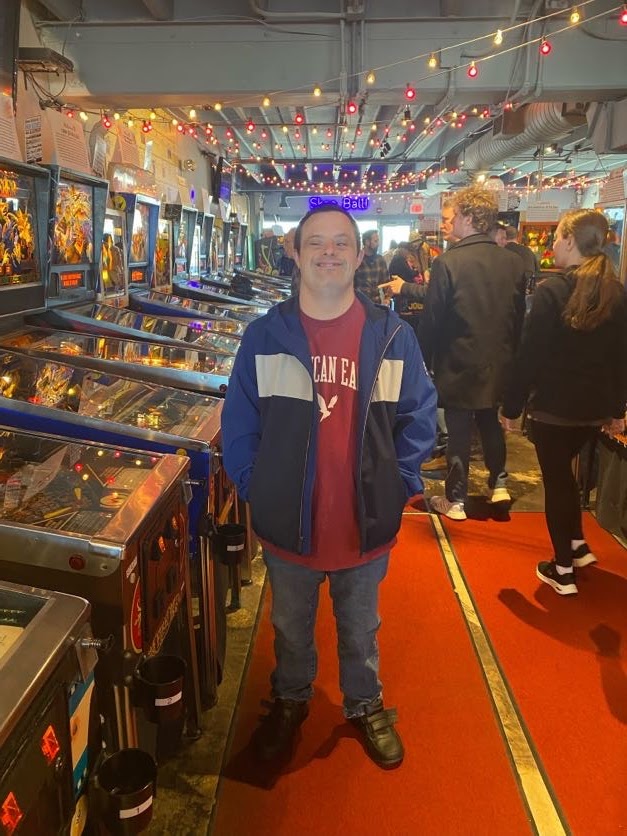 People with special needs at the iStrive Community's "Fun in Asbury Park" event.