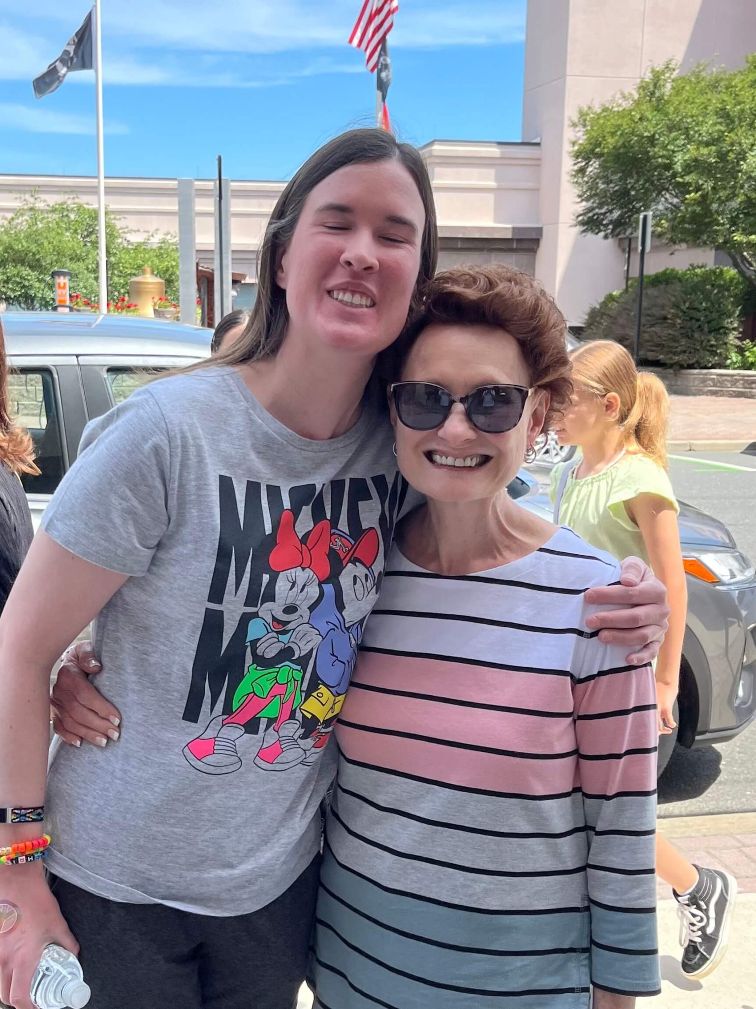 People with special needs at the iStrive Community's "Shrek the Musical" event.