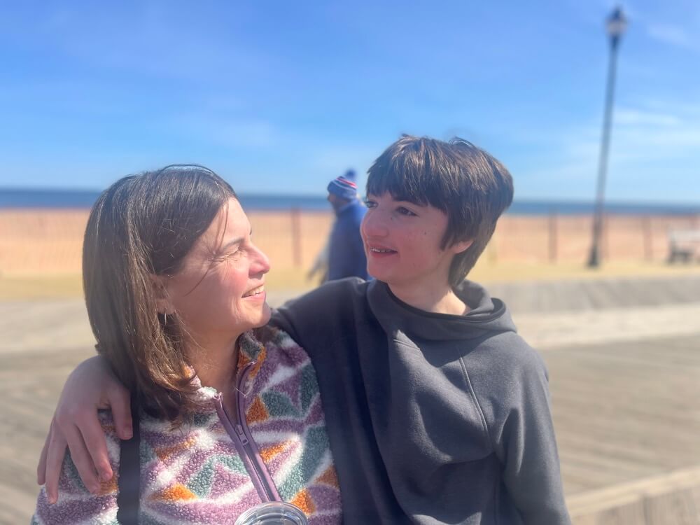 People with special needs at the iStrive Community's "Silverball Arcade" event.