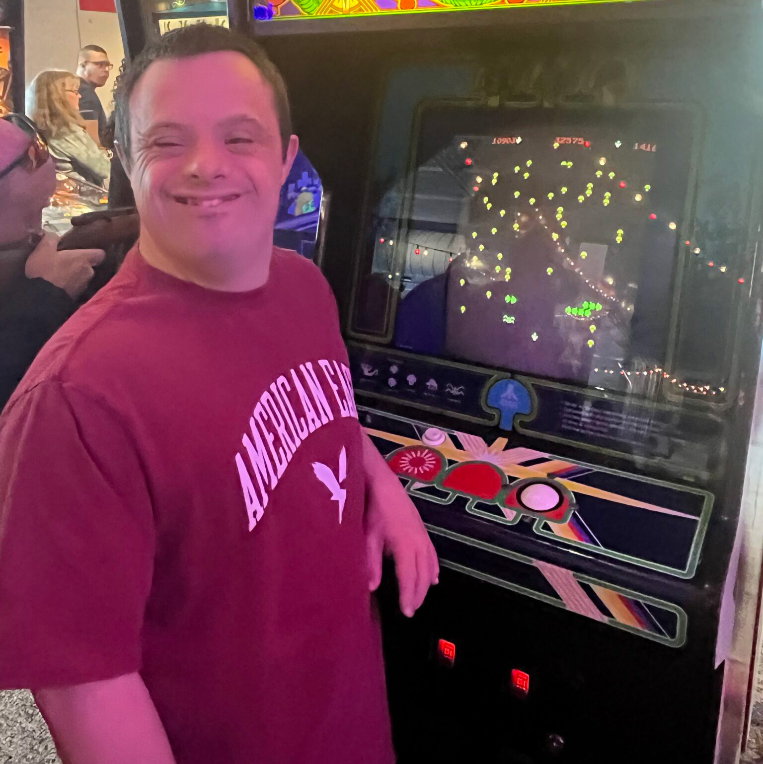 People with special needs at the iStrive Community's "Fun in Asbury Park" event.