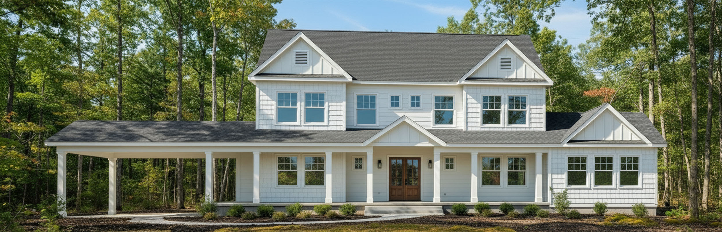 Rendering of a house at Magnolia Oaks