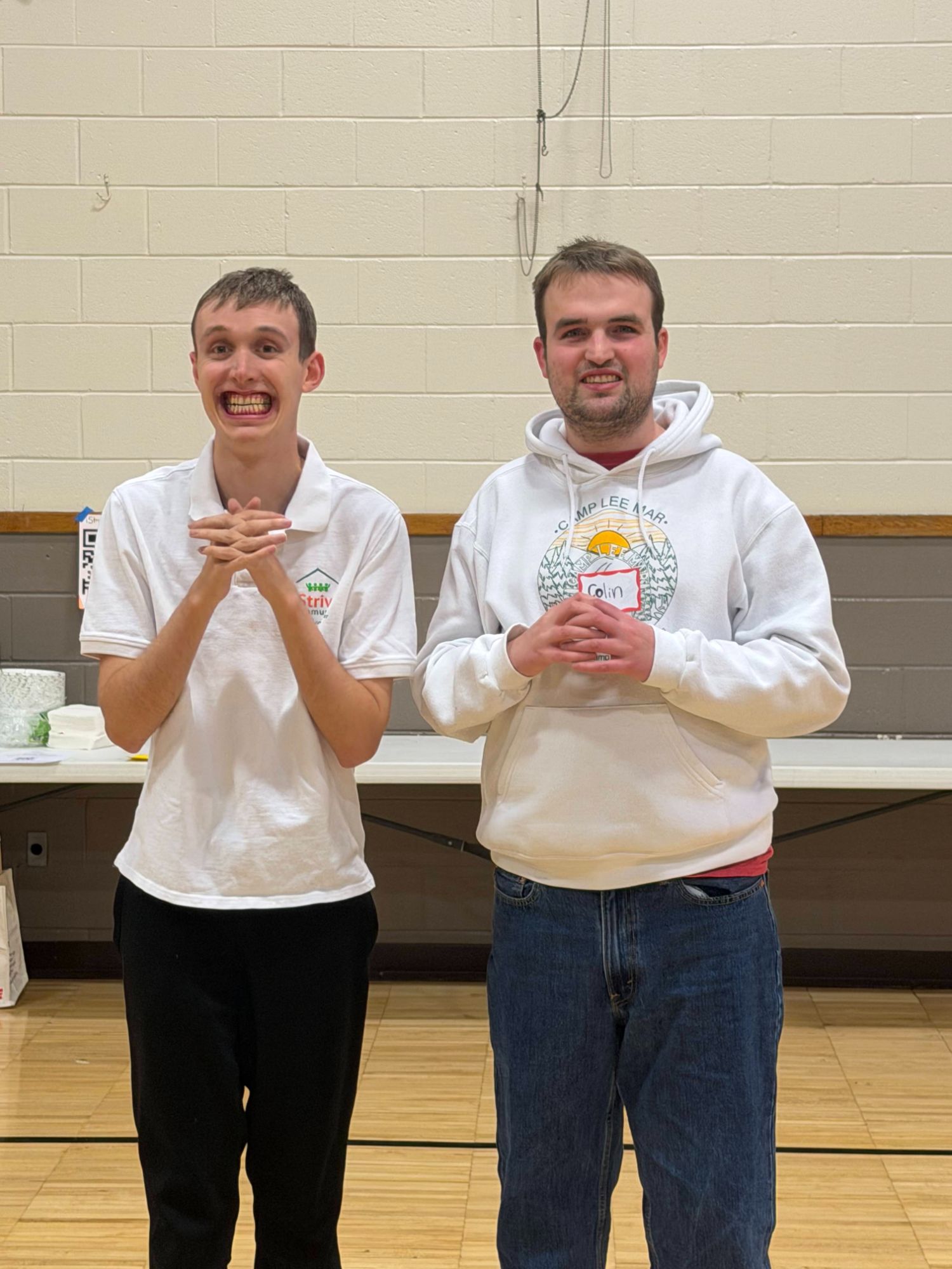 People with special needs at the iStrive Community's "First Friday" February 2026 event.