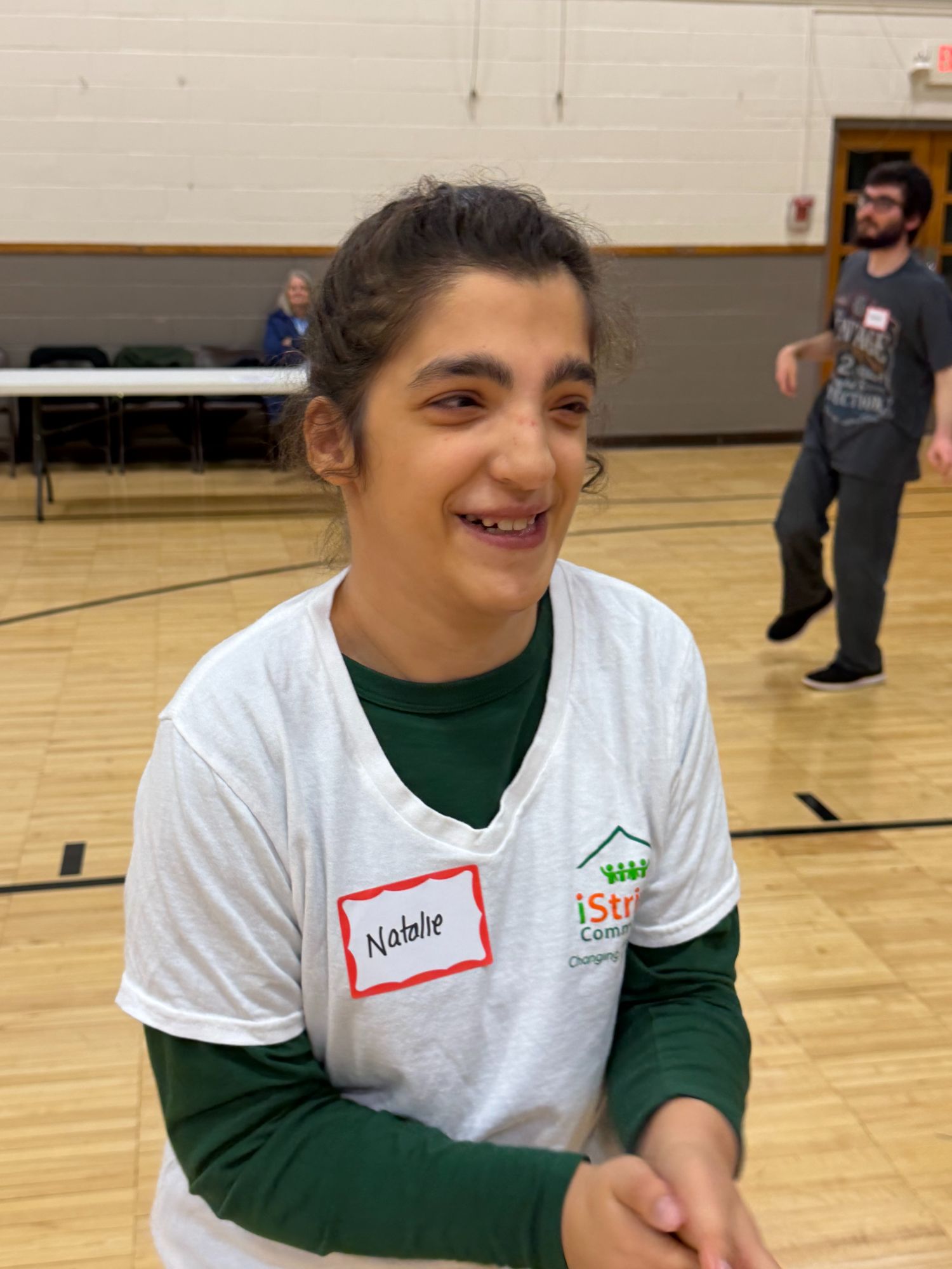 People with special needs at the iStrive Community's "First Friday" January 2026 event.