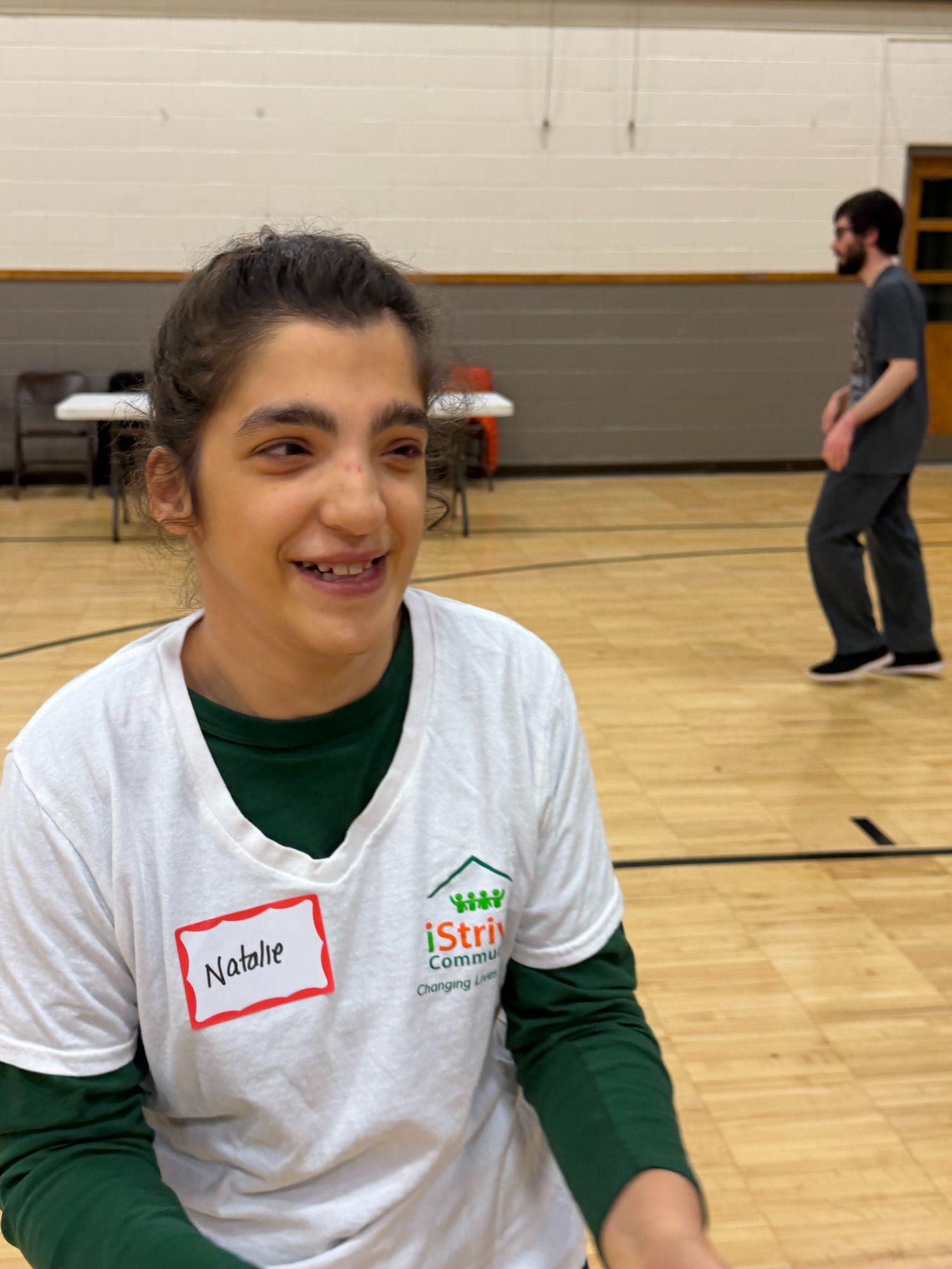 People with special needs at the iStrive Community's "First Friday" January 2026 event.